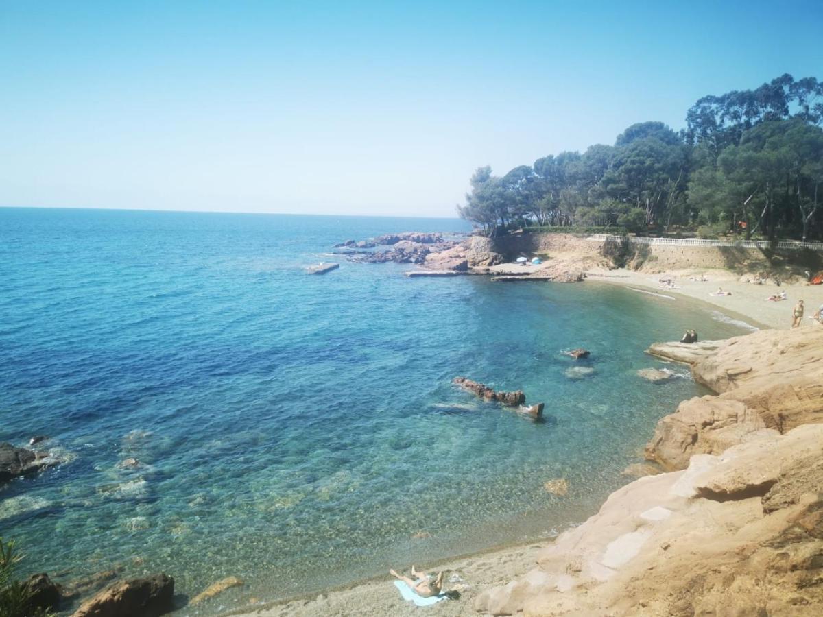Mobil Home Neuf Camping L Ile Dor Plage St Raphael Avec Piscine Saint-Raphaël Buitenkant foto